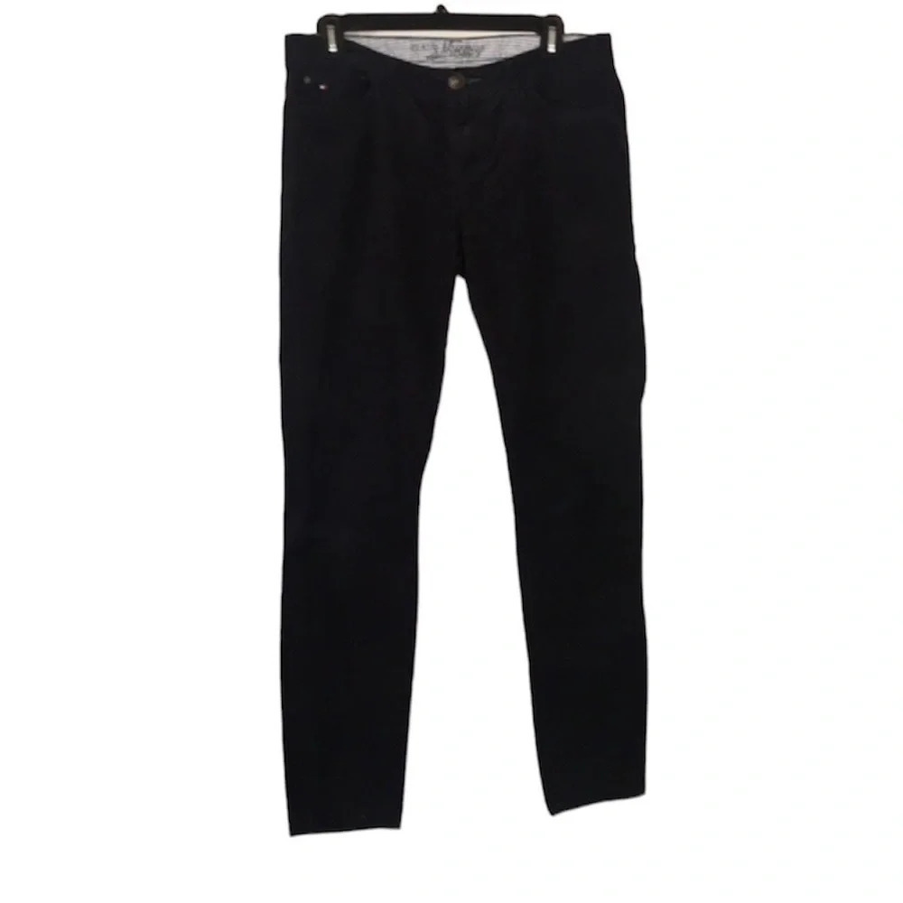 Tommy Hilfiger corduroy skinny jeans. Navy. Size 6. Midrise
